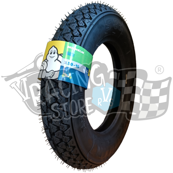 S83 3.50-10 Pneu Michelin S83 3.50-10 59J REF TL/TT - Image 1