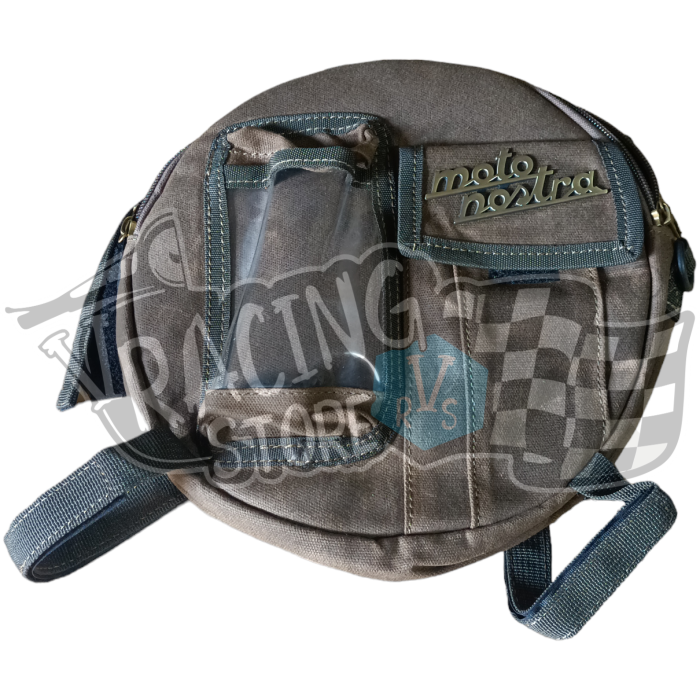 Bolsa Motonostra Castanha Bolsa roda suplente Vespa MotoNostra Castanha - Image 1