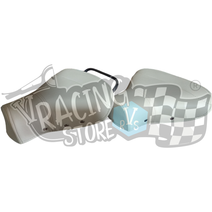 Selas Beje Conjunto bancos selas/selins individuais Vespa Sprint GL VBB Creme - Image 1