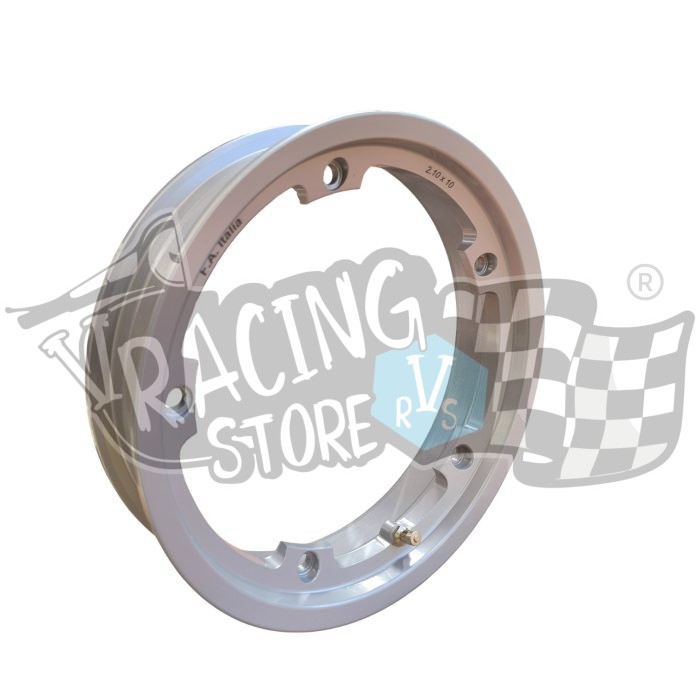 IMG20251016114516 Jante Tubeless F.A. Italia Cinza 2.10x10 MARGHERITA Vespa PX Sprint GTR LML - Image 1