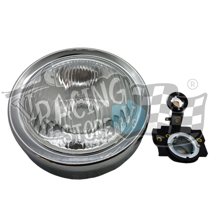 PhotoRoom-20240206_091831 Farol da Frente Vespa Rally TS GTR Sprint Veloce "ELMA" « Vidro » - Image 1