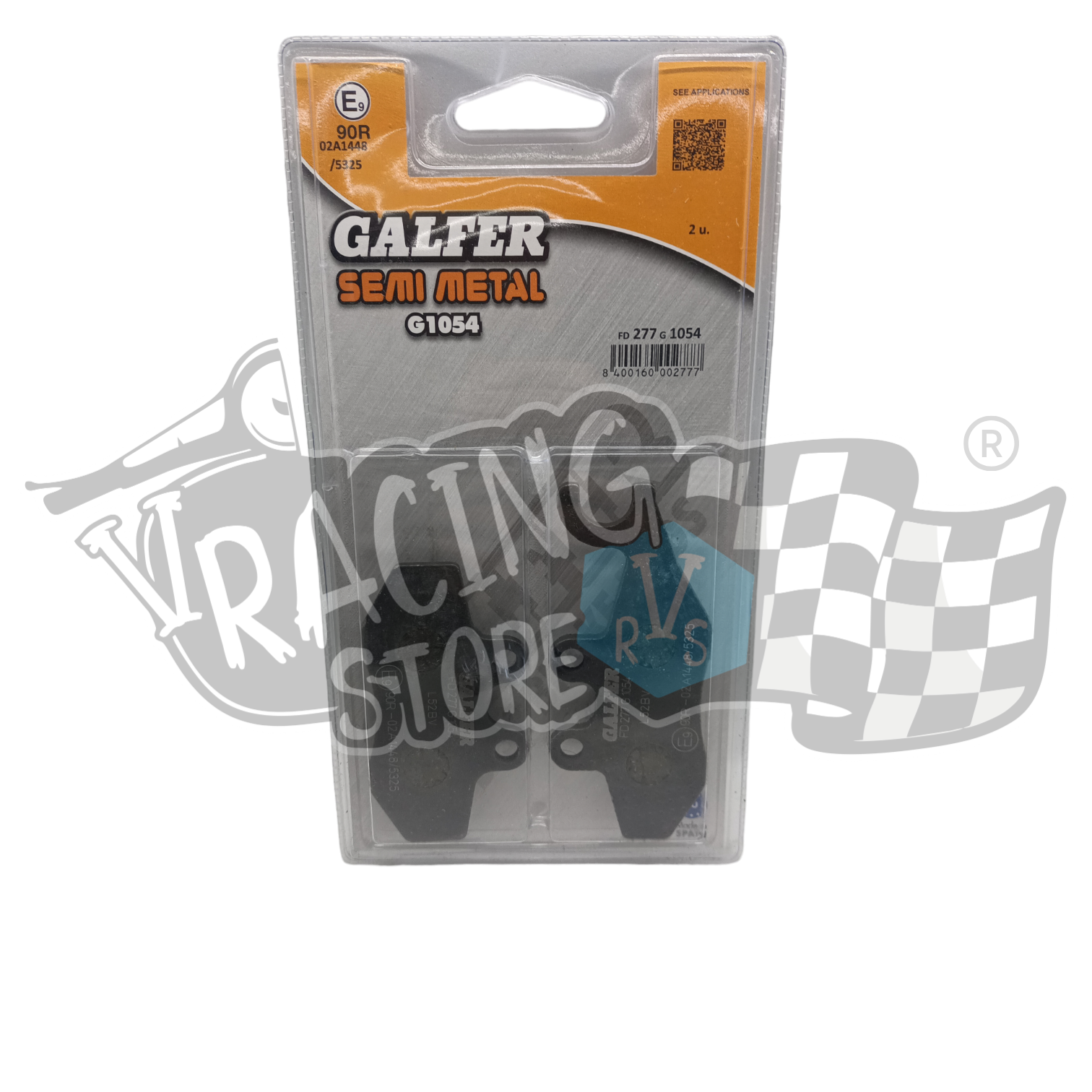 Photoroom-20240209_074618 Pastilhas de travão GALFER SPORT S51 Frente Vespa GTS GTV Sei Giorni 125-300 - Image 1
