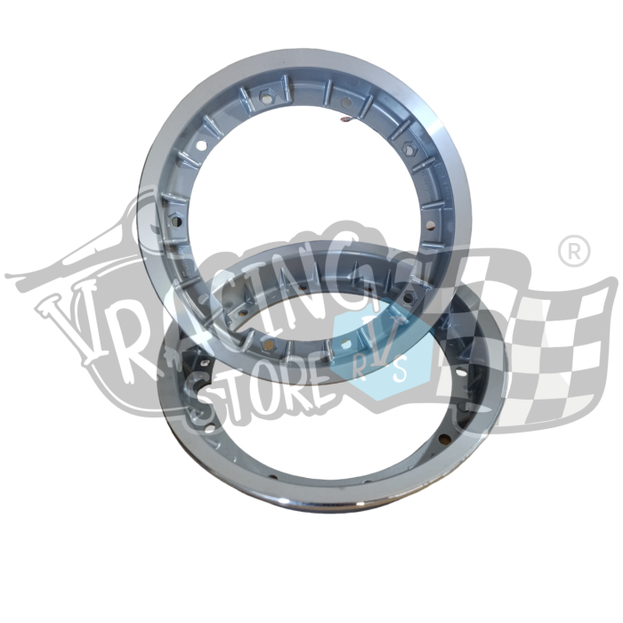 Photoroom-20240227_083422 Jante Tubeless Aluminio F.A. Italia Cinza Bipartida Vespa PX Sprint GTR LML - Image 1