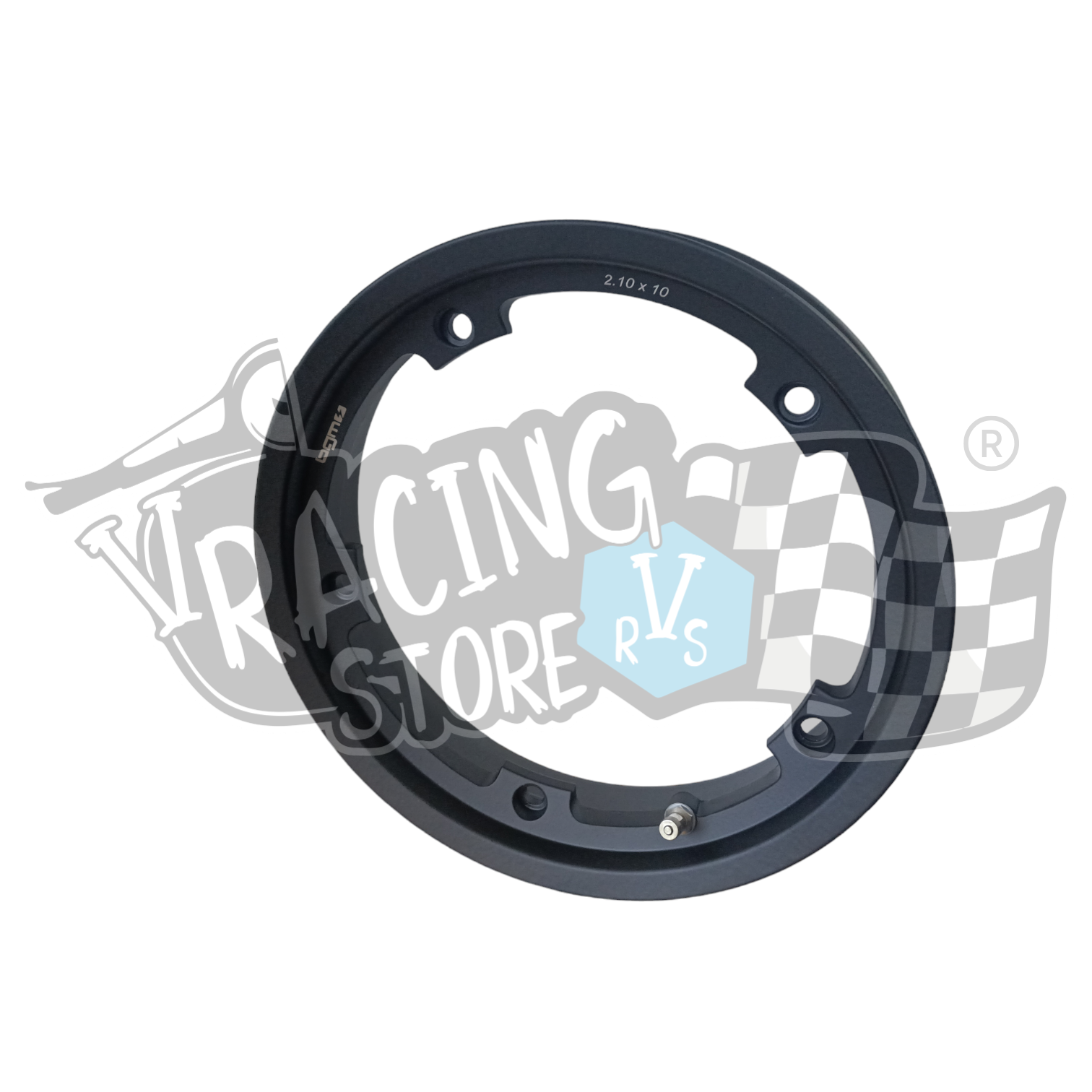 Photoroom-20240229_080034 Jante Tubeless BGM PRO Preto 2.10x10 Vespa PX Sprint GTR LML - Image 1