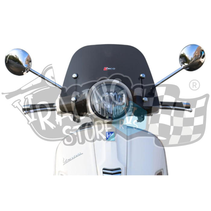 Vidro GTS Fumado Viseira Vespa GTS 125 200 250 300 2003»2022 FACO Italy Escurecida - Image 1