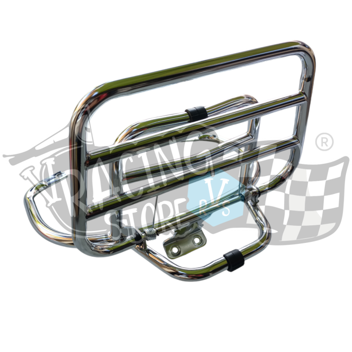 Photoroom-20240717_185612 Suporte porta bagagem traseiro Vespa GTV GTS 125-300 até 2025 Cromado - Image 1