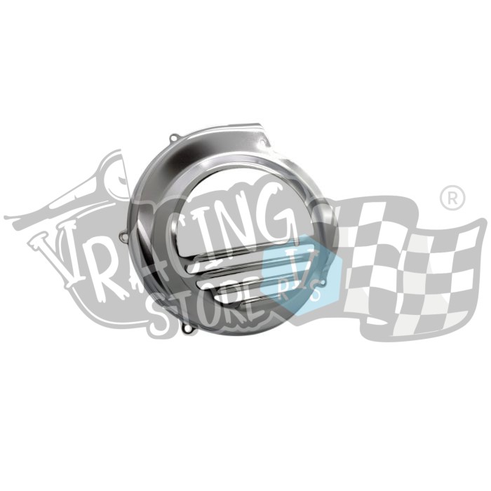 IMG20250126181257-Photoroom Tampa ventilador / turbina Vespa PX 125-200 S/Motor de arranque ZINCADO brilhante - Image 1