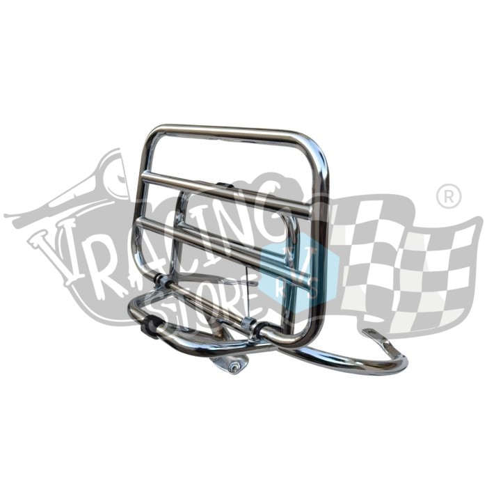 IMG20250506201822-Photoroom Suporte porta bagagem traseiro Vespa Primavera 50-125cc Cromado - Image 1
