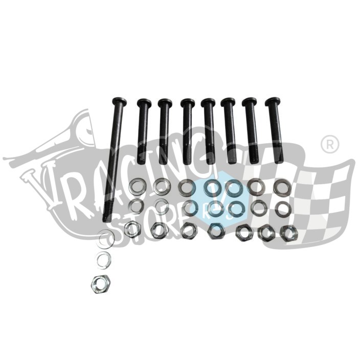 Kit pernos motor LARG Kit pernos carter/motor Vespa PX125 PX150 Cosa125/150 GTR125 TS125 Sprint Veloce Super VBB LML Star/Stella 125/150 COSA Rally 180-200 - Image 1