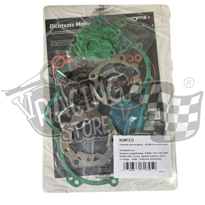 juntas bgm px 3 Kit de juntas de motor BGM Vespa PX 125 150 200 - Image 1