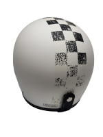 Capacete ORIGINE Primo Scacco Black/White TAM XL - Image 2