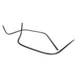 Frisos de avental PRETO Vespa GTS GTV 125-300 2019»2022