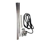 Calhas de estrado / frisos chão Vespa 50S OLYMPIA