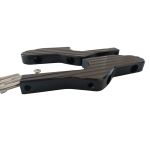 Extensor / adaptador poisa-pés pendura Vespa GTS 125»300 Preto - Image 2