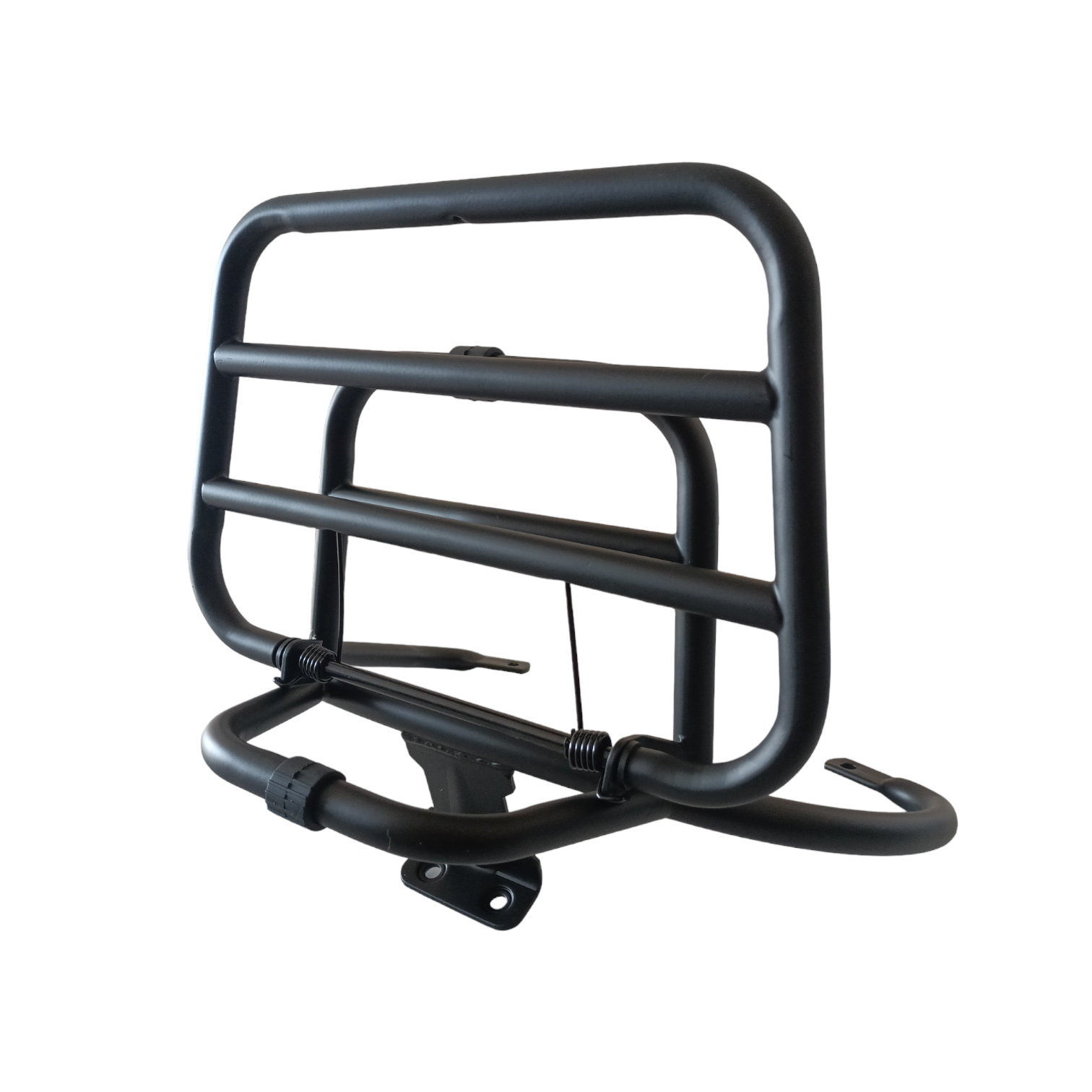 Photoroom-20240522_114934 Suporte porta bagagem traseiro Vespa GTV GTS 125-300 até 2025 Preto mate - Image 1