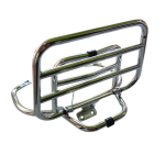 Suporte porta bagagem traseiro Vespa GTV GTS 125-300 até 2025 Cromado
