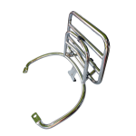 Suporte porta bagagem traseiro Vespa GTV GTS 125-300 até 2025 Cromado - Image 2
