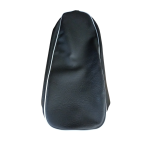 Capa de banco Preta com friso BRANCO Vespa 50S - Image 2