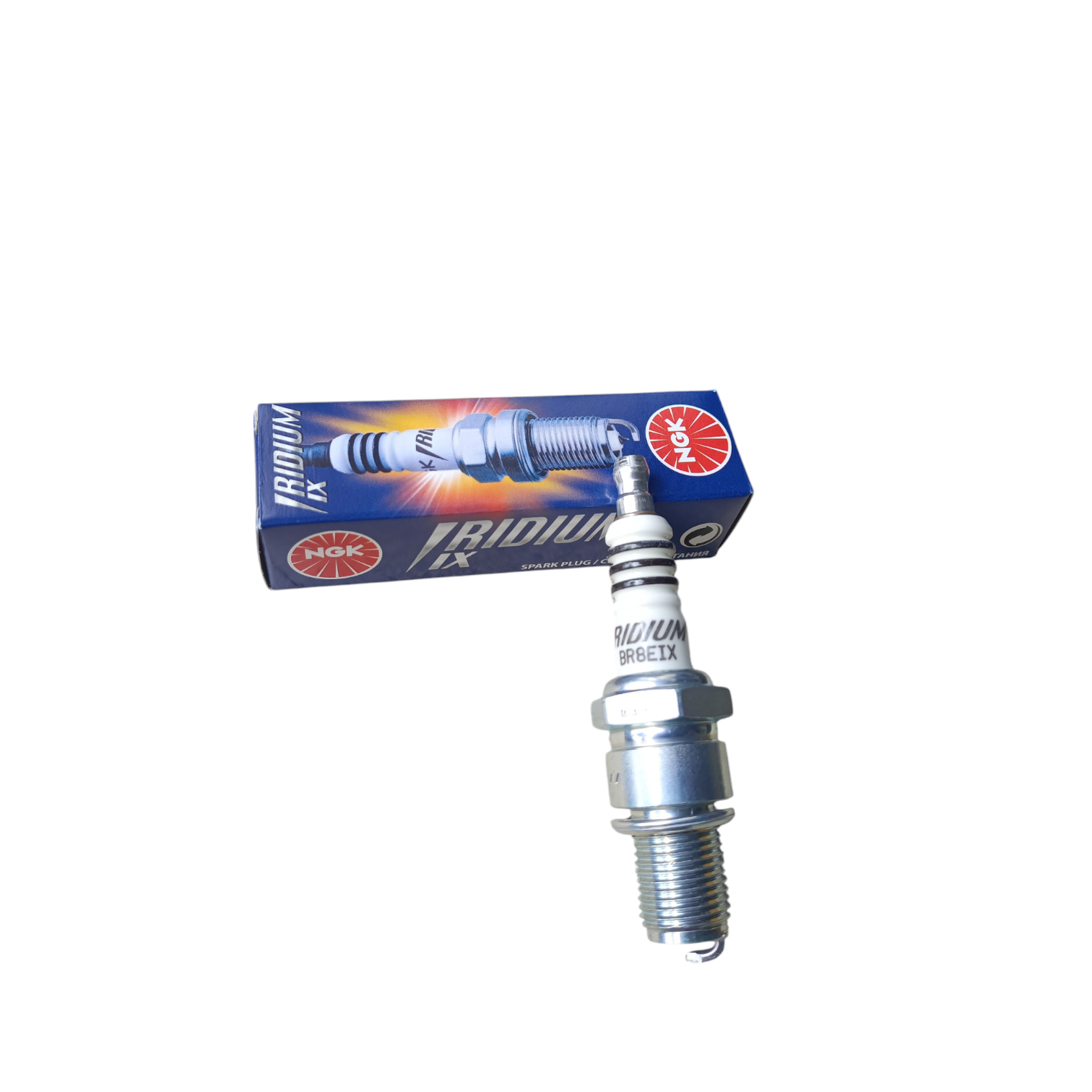 Vela NGK BR8EIX Iridium (canhão comprido)