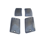 Conjunto vidros de piscas ESCURECIDOS Frente/Trás Vespa PK 50 XLS / FL2