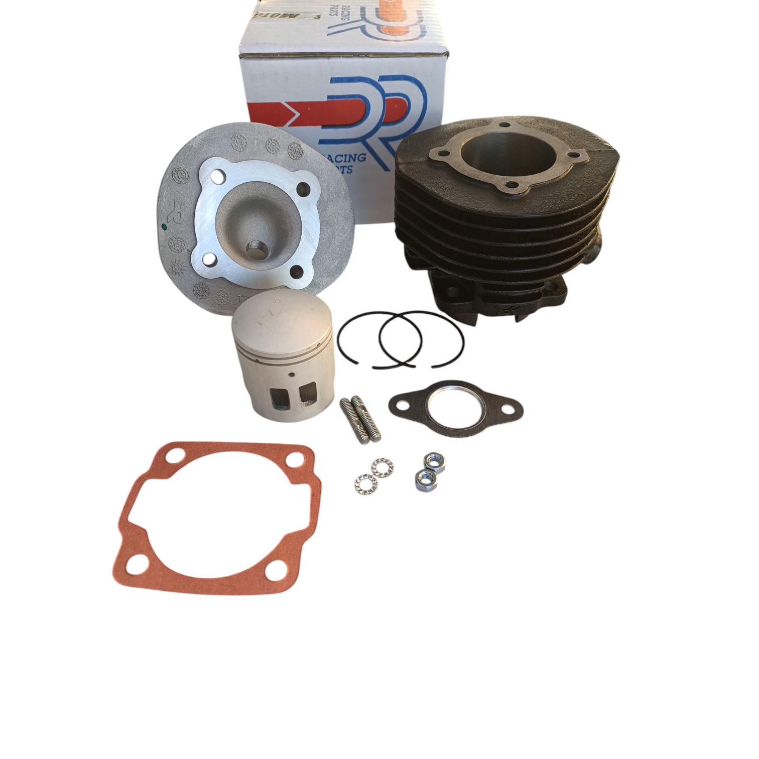Photoroom-20241028_164431 Cilindro DR 75cc 47mm 10 Janelas Vespa 50S / PK50XLS / APE 50 - Image 1
