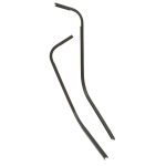 Frisos avental Vespa COSA 1/2 125»200 Preto - Image 2