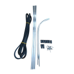 Calhas de estrado / frisos chão Vespa PK 50 SS OLYMPIA