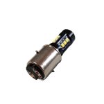 Lâmpada iluminação LED Casquilho BA20D 12v 10000 Lumens Vespa Sprint Super GTR VBB 50S PK - Image 2