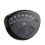 Conta-quilómetros DIGITAL SIP CARBONO 140 KM/H Vespa Rally GTR Sprint Veloce