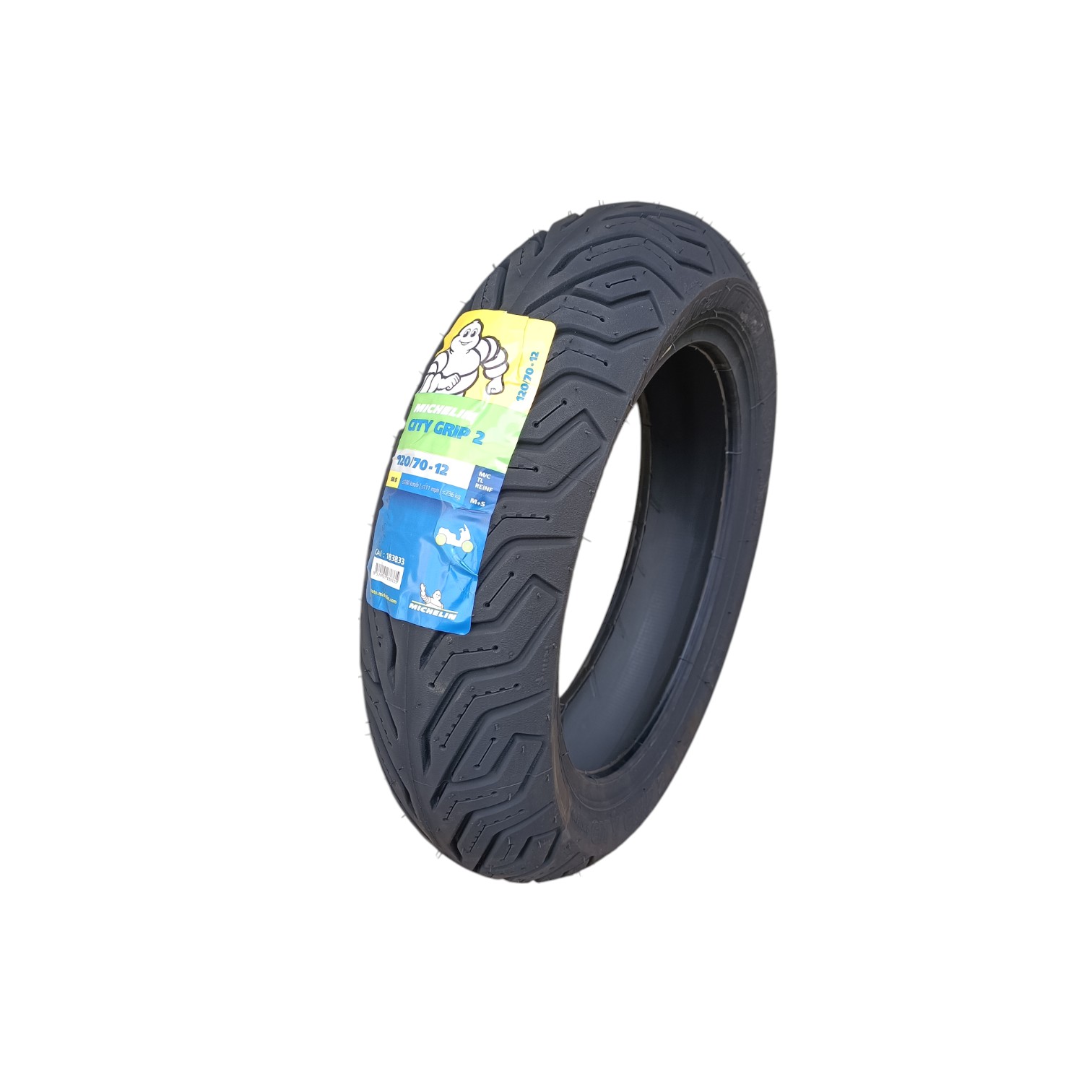 CityGrip 1207012 Pneu Michelin CityGrip2 120/70-12 58S C ««VESPA GTS 125-300»» - Image 1