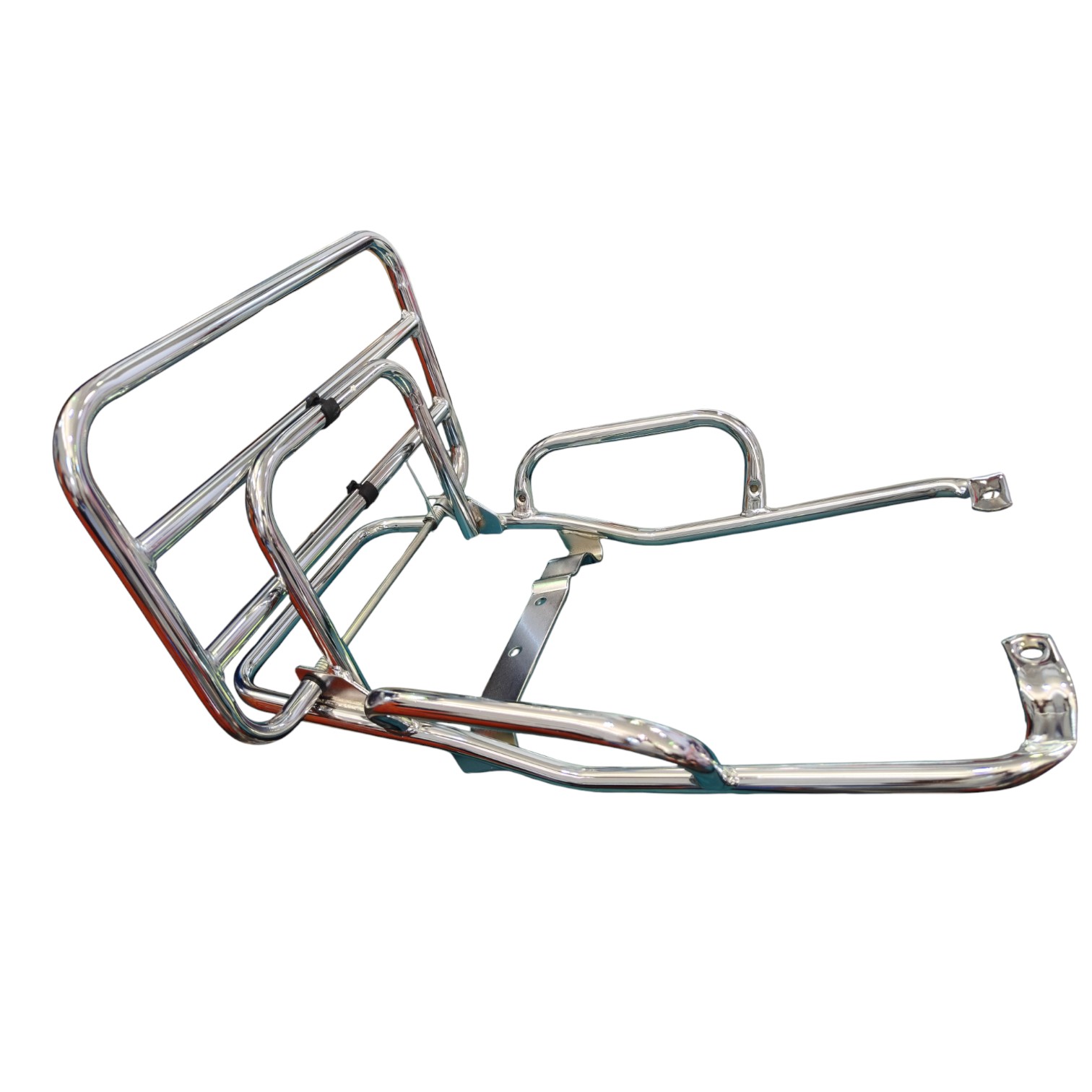 IMG20250524103017-Photoroom Suporte porta bagagem traseiro Cromado FACO Vespa PK 50/125 XLS /FL2 - Image 1
