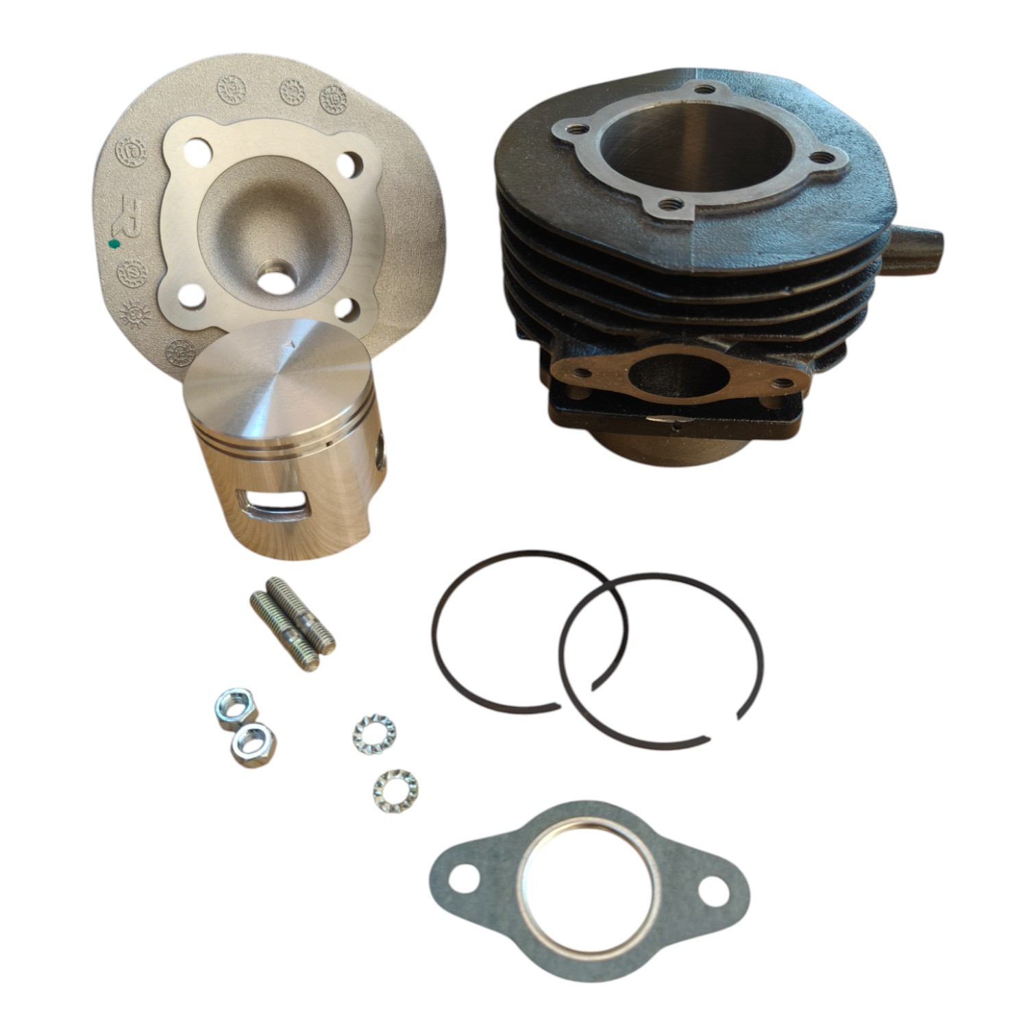 IMG20250822122135-Photoroom Cilindro DR 85cc 50mm 3 Janelas Vespa 50S / PK50XLS / APE 50 - Image 1