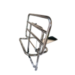 Suporte porta bagagem traseiro Cromado Vespa PX 125 150 200 - Image 2