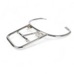 Suporte porta bagagem traseiro Vespa GTV GTS 125-300 até 2025 Cromado (para mala original)