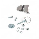 Suporte porta bagagem traseiro Vespa GTV GTS 125-300 até 2025 Cromado (para mala original) - Image 5