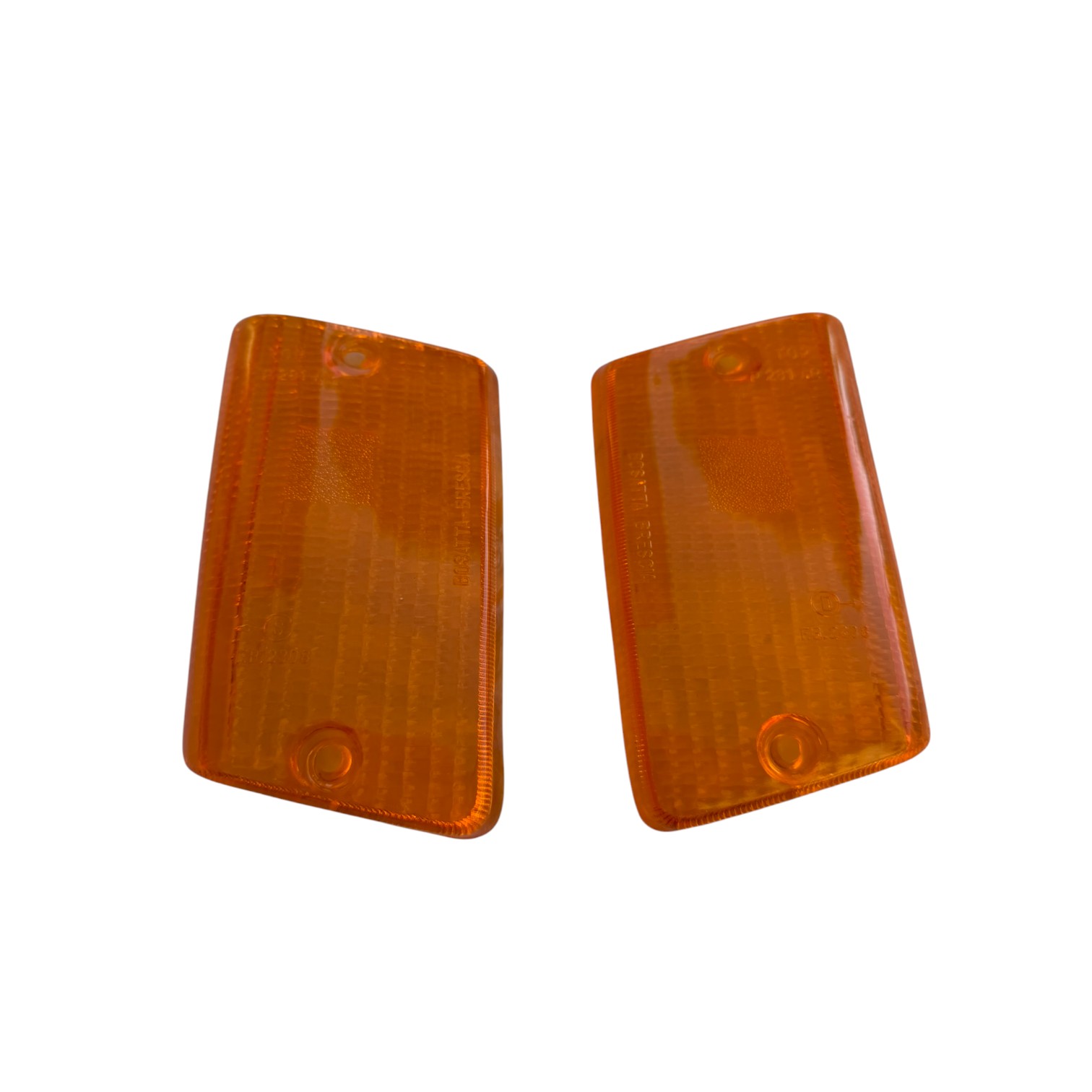 Vidros Pisca LR TR PK Conjunto vidros de piscas laranja traseiros Vespa PK 50 XLS / FL2 - Image 1