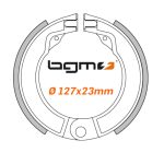Maxilas de travão trás BGM Vespa VBB1T VBA VNA VN VM V30-31 (127x23mm) - Image 2