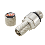 Válvula de ar prateada para Jante SIP Tubeless Vespa PX Sprint GTR LML