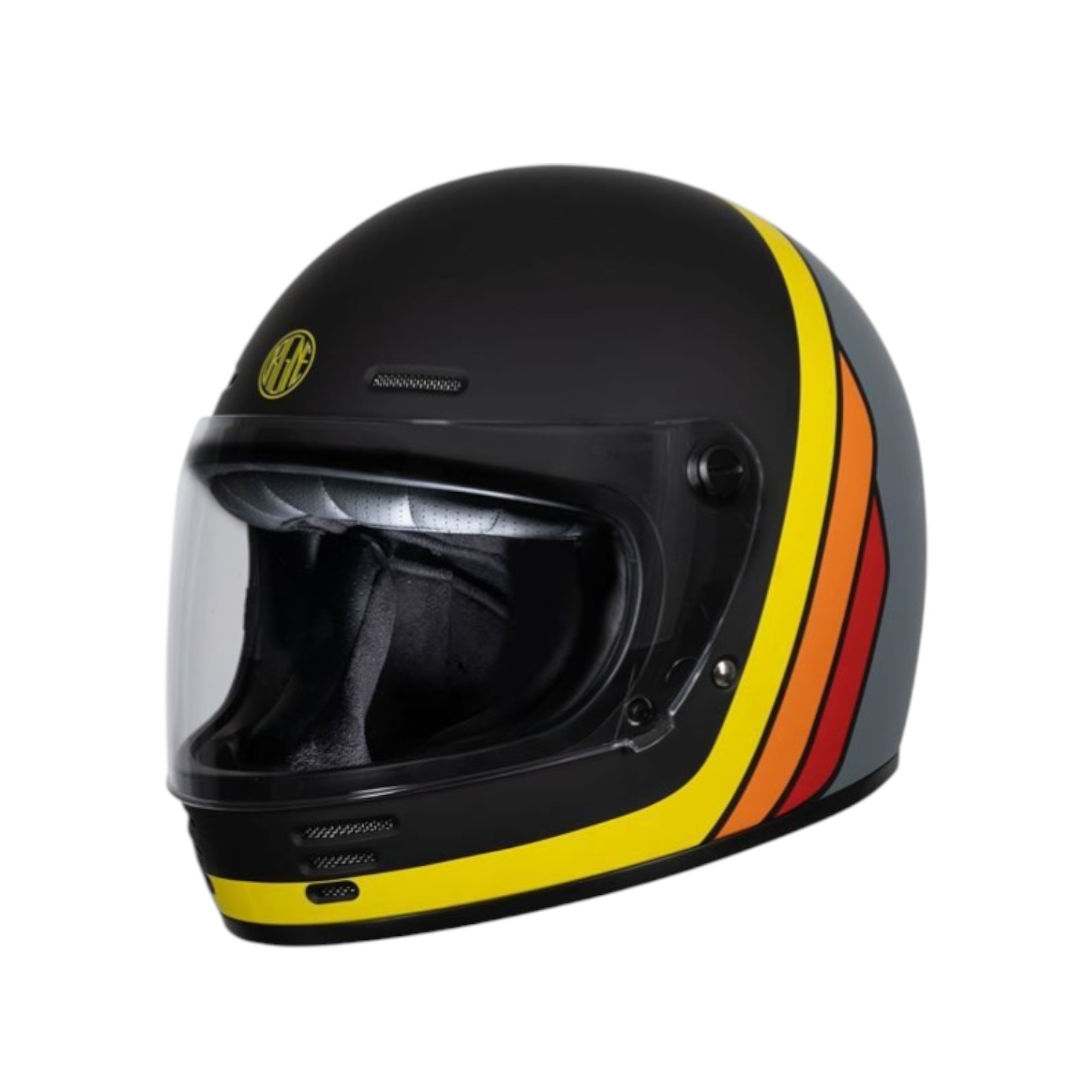 Origine Vega Preto Amarelo 2 (2) Capacete ORIGINE OMEGA SUMMIT Yellow Black Matt TAM L - Image 1